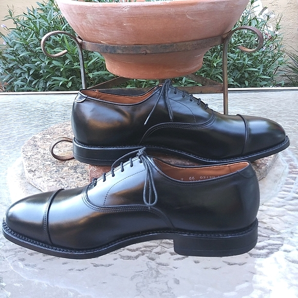 🆕 !!!!SOLD!!!! Allen Edmonds Black Cap Toe Oxford - Picture 6 of 13